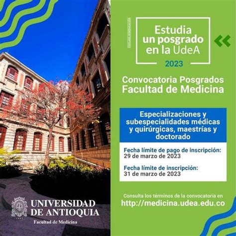 Facultad De Medicina Universidad De Antioquia On Twitter Hasta