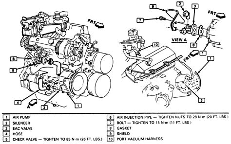 2001 Chevy S10 Secondary Air Injection System Diagram