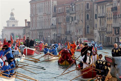 Carnevale Di Venezia 2023 Domenica 5 Febbraio Le Barche E Le Remiere