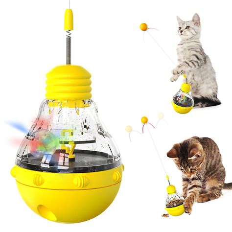 Interactive Cat Toys and Treat Dispenser, Toys, Exercise Flutter ...