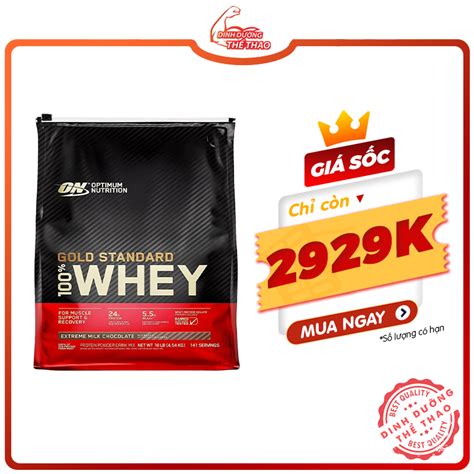 GiÁ TỐt NhẤt On Gold Standard 100 Whey 10lbs Sữa Tăng Cơ Cho Người Tập Gym Từ Mỹ