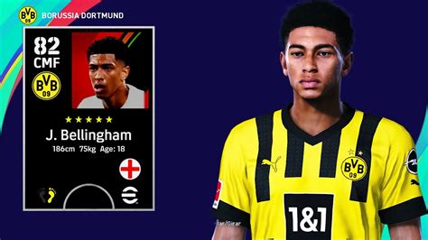 Jude Bellingham PES2021 B Dortmund Efootball 2023 YouTube