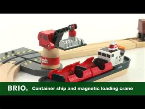 Brio World Εμπορικό Λιμάνι Μπαταρίας 33061 στο toys shop gr YouTube