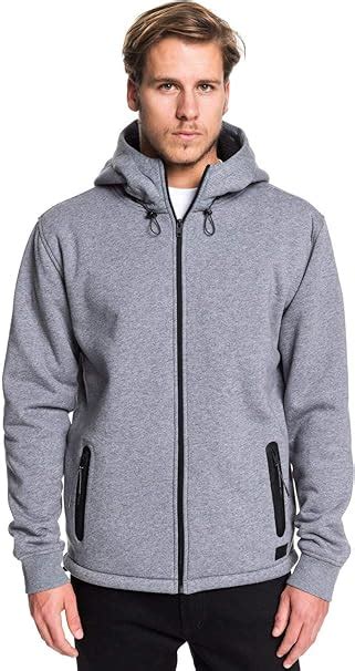 Quiksilver Kurow Sherpa Sweat Capuche Zipp Doubl En Mati Re