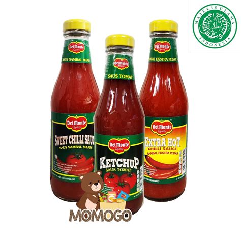 Jual DELMONTE KETCHUP EXTRA HOT CHILLI SWEET CHILLI SAOS Shopee Indonesia