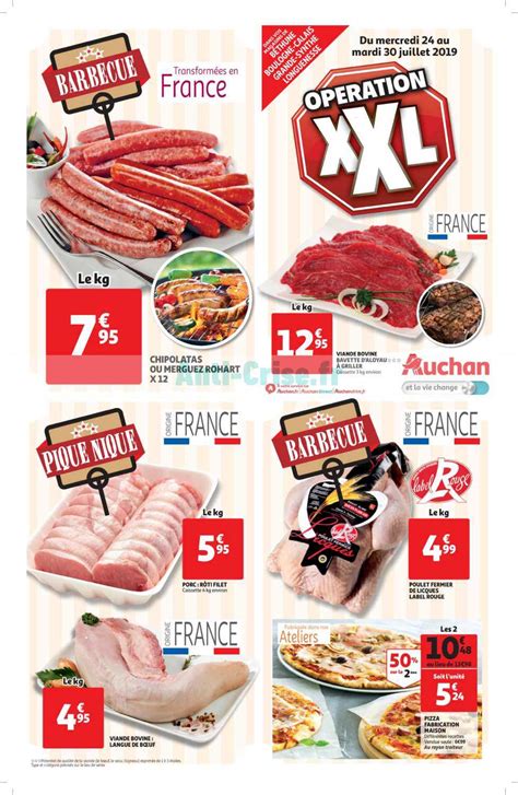 Anti Crise Fr Catalogue Auchan Du 24 Au 30 Juillet 2019 Nord XXL