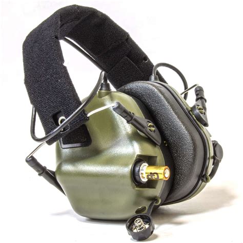 Наушники активные EARMOR M31-FG, зеленые - EARMOR