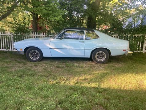 1977 Ford Maverick 3 3 Coupe Blue For Sale