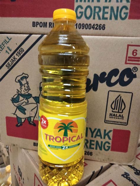 Tropical Minyak Goreng Botol Liter Lazada Indonesia