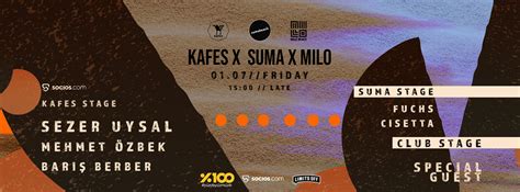 Kafes Kafes X Suma X Milo Tickets Bugece