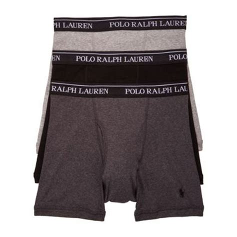 Polo Ralph Lauren Polo Ralph Lauren Mens Classic Fit Cotton Boxer Brief 3 Pack Style Rcbbp3