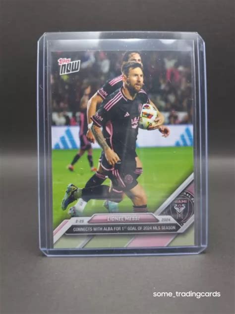 TOPPS NOW 2024 Lionel Messi Inter Miami 9 EUR 6 80 PicClick IT