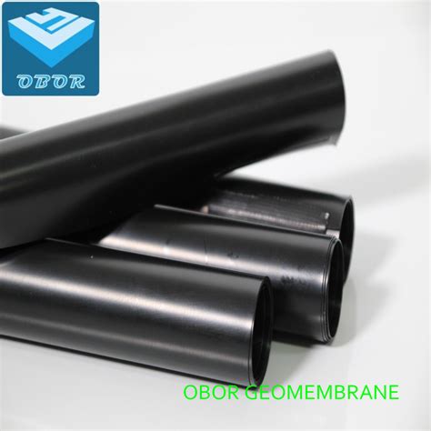 Thickness 0 5mm Anti Seepage Double Sided Smooth Membrane Film For Dam