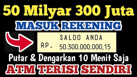 Mujur Atm Terisi Sendiri Milyar Juta Simak Video Ini