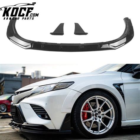 Yofer Front Lip V2 For 2018 2023 Toyota Camry Compatible Front Bumper