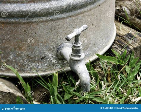 Old Water Tap Stock Image Image Of Flow Time Copper