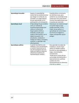 Tipo De Aprendizaje L PDF