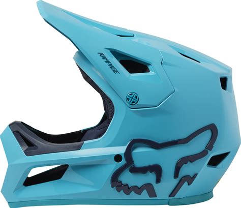 Fox Racing Rampage Helmet Ce Cpsc Teal Fullface Helme Bmo Bike