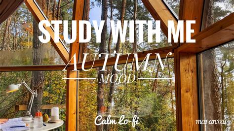 4 HOUR STUDY WITH ME COZY AUTUMN CALM LOFI POMODORO 50 10