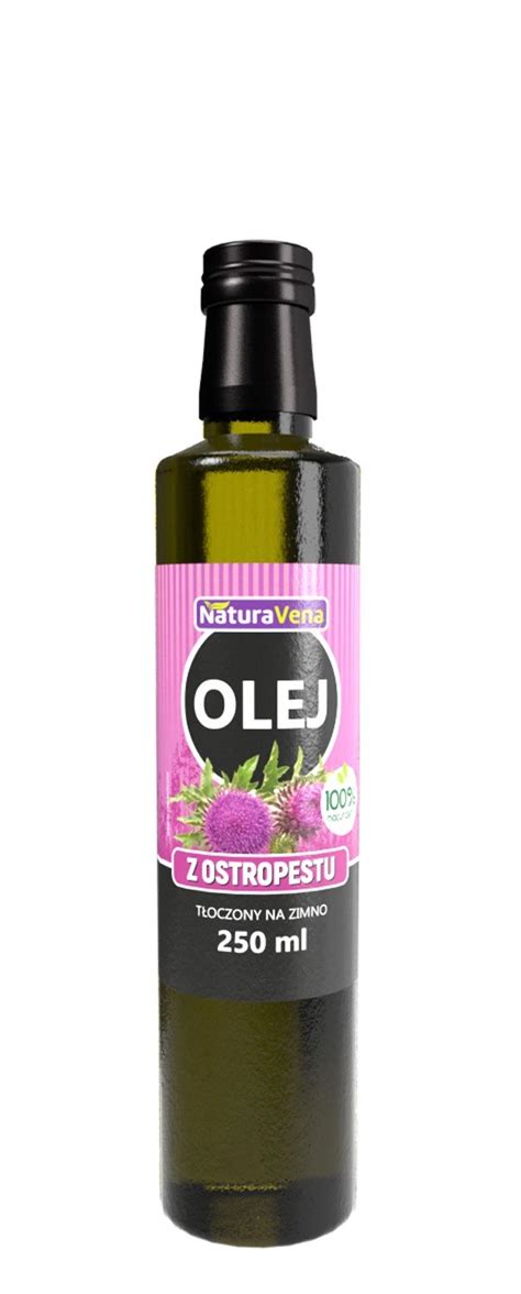 Olej Z Nasion Ostropestu Plamistego Ml Naturavena Pyszneeko Pl