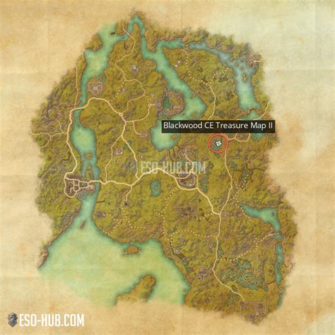 Blackwood Ce Treasure Map Ii Eso Hub Elder Scrolls Online