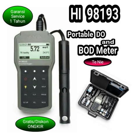 Jual Hanna Instruments Hi 98193 Professional Waterproof Do And Bod