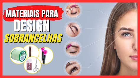 Materiais Essenciais Para Design De Sobrancelhas YouTube