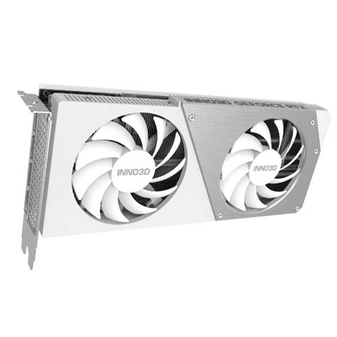 Видеокарта INNO3D nVidia RTX4070 TWIN X2 OC WHITE 12ГБ GDDR6X/21000 МГц ...
