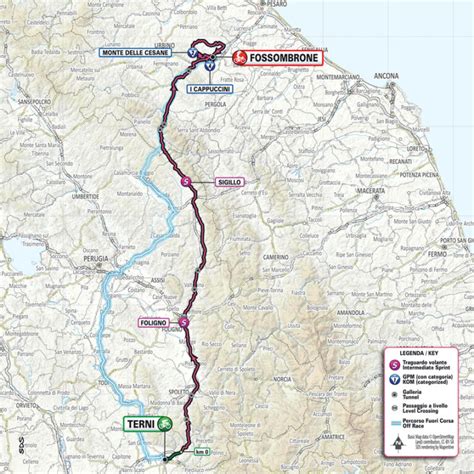 Tour dItalie 2023 Parcours et profil de la 8ème étape