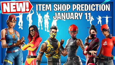 January Fortnite Item Shop Prediction Fortnite Item Shop Prediction