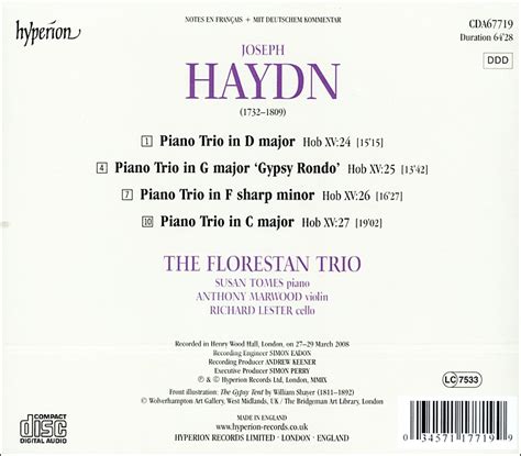 Florestan Trio Haydn Piano