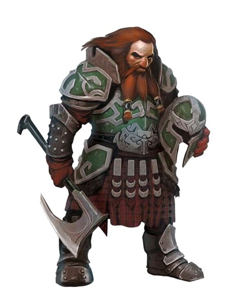 Dwarf Male Fighter Warrior Pathfinder PFRPG DND D D D20 Fantasy