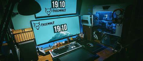 FREEWOLF K Wireless Hot Swap Mechanical Gaming Keyboard Wired RGB