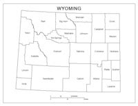 Wyoming County Map