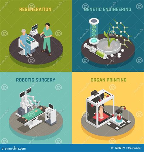 Medicine Future Technology Concept Stock Vector - Illustration of