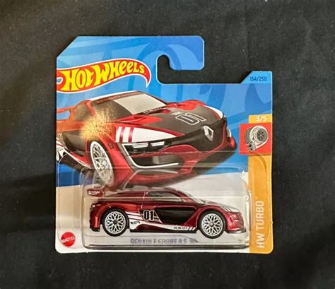 HOT WHEELS RENAULT Sport Rs 01 STH Rare Mint Condition Rare Short Card Version 75 00