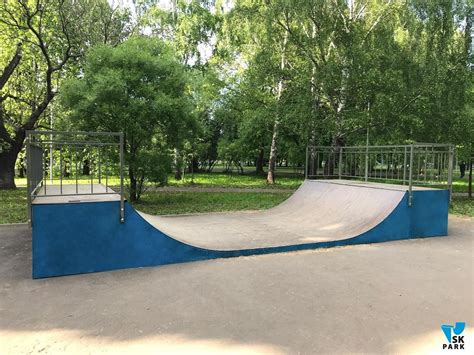 Мини рампа для скейтборда в Москве - СК Парк