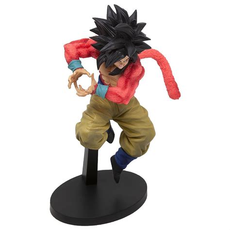 Banpresto Dragon Ball Gt Super Saiyan 4 Son Goku X10 Kamehameha Figure Red