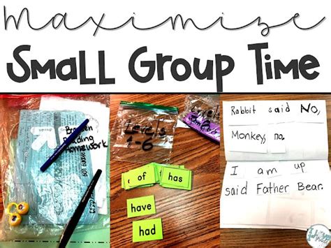 Making The Most Of Small Group Time Part 1 I Love 1st Grade Small