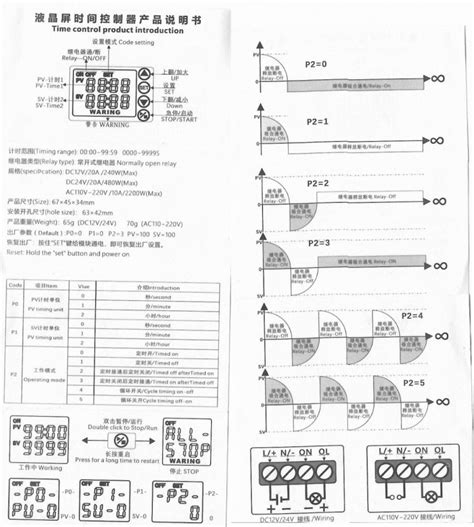 T2310 Time Controller with 1.37TFT display (12V-24V/AC110V-220V) Review ...