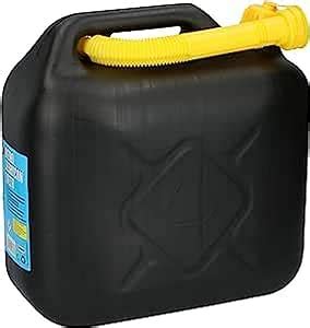 Concept All 00607 Jerrycan And Spout 10ltr Black 10 Amazon Co Uk