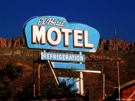 El Portal Motel | Southwest vacation, Mid century modern aesthetic ...