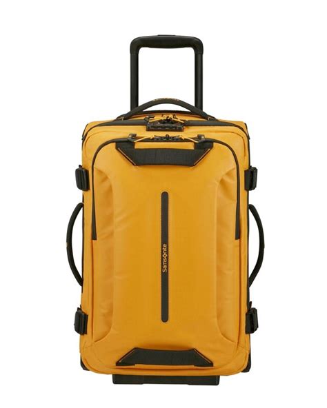 Ecodiver Duffle Wheels Cm Yellow Koffershop