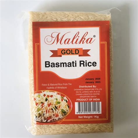 Gạo Basmati Malika Gold Rice dành cho người tiểu đường ăn kiêng Lazada vn