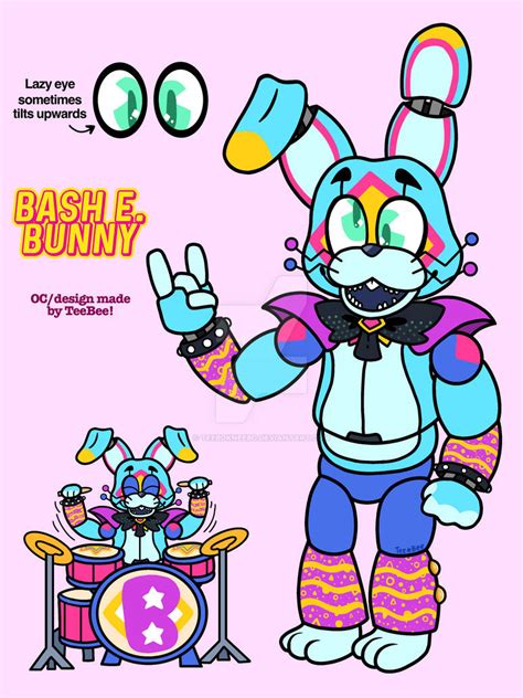 Fnaf Security Breach Oc Bash E Bunny By Teebokneebo On Deviantart