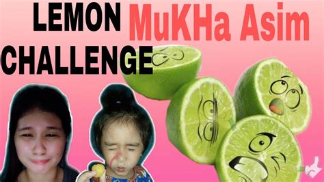 Lemon Challenge Mukha Asimbonding With Mi Son😍 Morp Pling Youtube