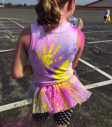 Color Run Tutu Etsy