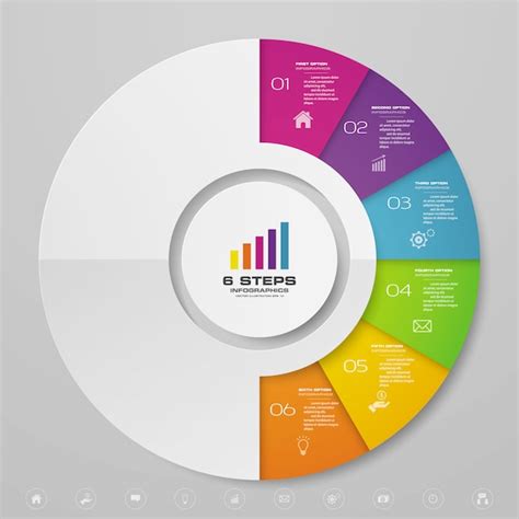 Premium Vector Modern Chart Infographic Element