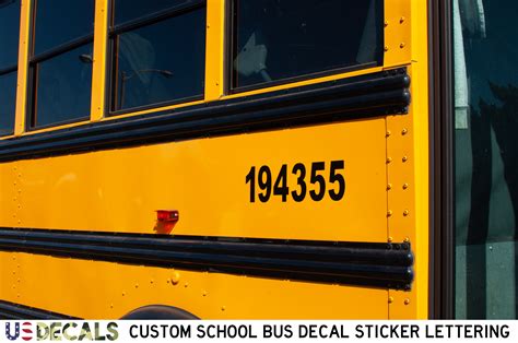 School Bus Lettering How To Letter A School Bus For Compliance Sch