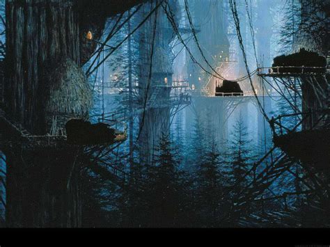 The Matte Paintings Of The Original Star Wars Trilogy And Their